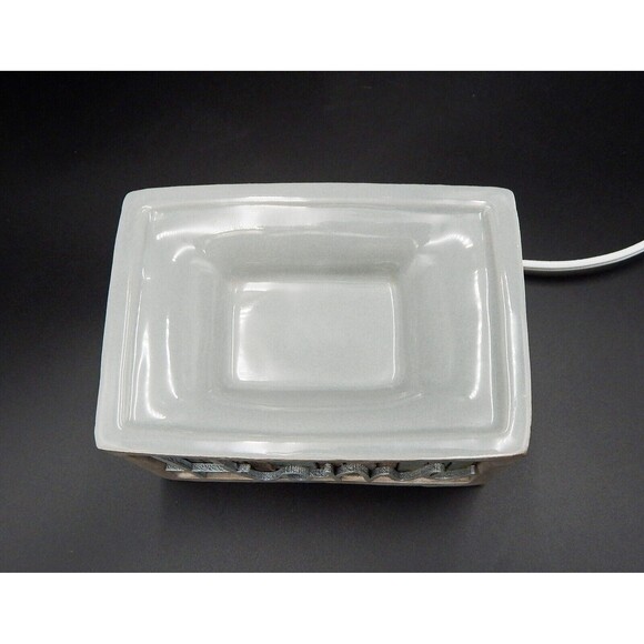 Scentsy Wherever I'm With You Home Wood Element Ceramic Wax Warmer - Picture 6 of 8